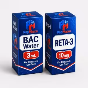 1- BAC Water 3 mL And 1- Reta 10 mg - Bundle