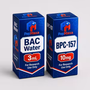 1- BAC Water 3 mL And 1- BPC-157 10 mg - Bundle