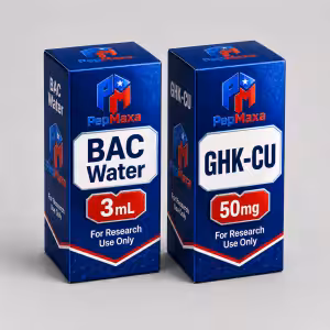 1- BAC Water 3 mL And 1- GHK-CU 50 mg - Bundle