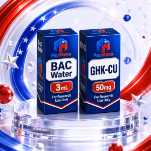 1- BAC Water 3 mL And 1- GHK-CU 50 mg - Bundle