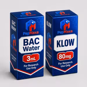 1- BAC Water 3 mL And 1- KLOW 80 mg - Bundle