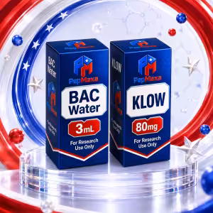 1- BAC Water 3 mL And 1- KLOW 80 mg - Bundle