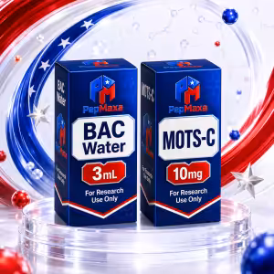 1- BAC Water 3 mL And 1- MOTS-C 10 mg - Bundle