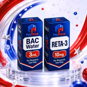 1- BAC Water 3 mL And 1- Reta 10 mg - Bundle